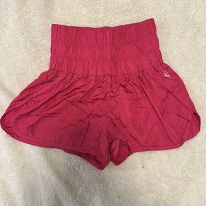 Free People Movement Way Home Hot Pink Short